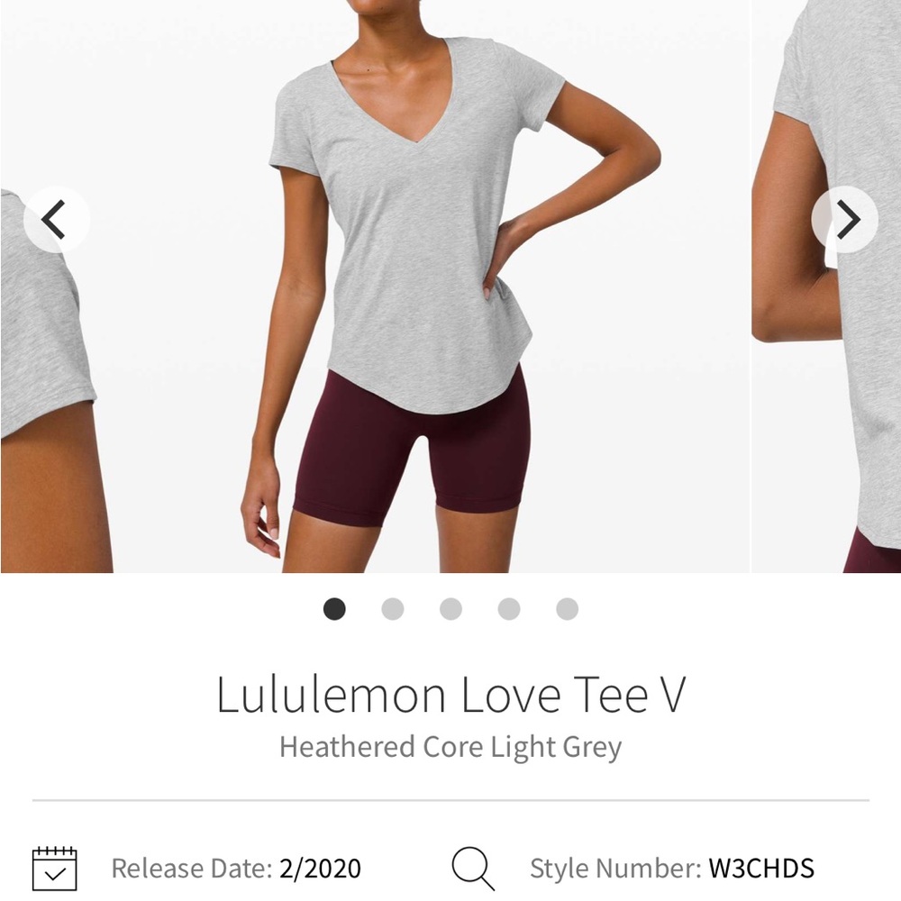Lululemon Love Tee